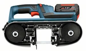 Aku pásová pila Bosch GCB 18 V-LI Professional - bez baterie, 06012A0300
