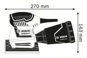 Vibrační bruska Bosch GSS 160-1 A Professional, 06012A2200