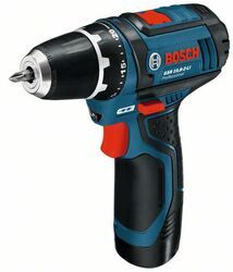 Aku vrtací šroubovák Bosch GSR 12-15 Professional - 2x AKU 2,0Ah, 0601868122