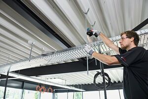 Aku úhlová bruska Bosch GWS 10,8-76 V-EC Professional - bez baterie, 06019F2000