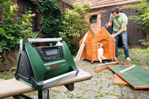 Aku rádio Bosch PRA MultiPower, bez akumulátoru a nabíječky, 2x3,5W, 06039A9000