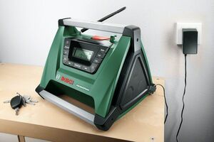 Aku rádio Bosch PRA MultiPower, bez akumulátoru a nabíječky, 2x3,5W, 06039A9000