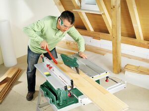 Stolní okružní pila, 1400W, Bosch  PTS 10 , 0603B03400