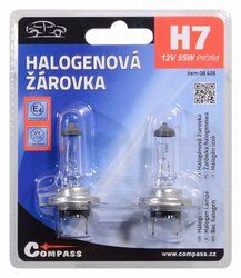 Žárovka 12V H7 55W PX26d blister 2ks