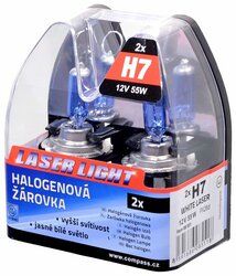 Žárovka 12V H7 55W PX26d WHITE LASER 2ks