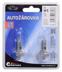 Žárovka 4 SMD LED 12V T10 s rezistorem CAN-BUS ready bílá