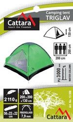 Stan TRIGLAV pro 3 osoby 200x200x130cm PU3000mm