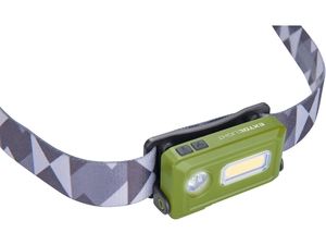 Čelovka 140lm, USB nabíjení, LED+COB LED