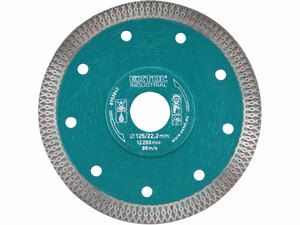 Kotúč diamantový rezný turbo Thin Cut, 230x22,2mm, suché i mokré rezanie, EXTOL INDUSTRIAL