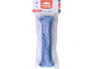 Šňůra pletená polypropylenová 4mm x 20m