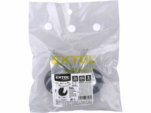 Kolečka otočná z tvrdé pryže, sada 2ks, průměr 40mm