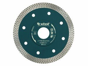 Kotouč diamantový řezný turbo Thin Cut, 180x22.2mm