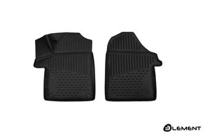 3D Gumové koberce MERSEDES-BENZ V-class, 2014->, (W447) 3. gen., 5-dveří, (Evropa), 2ks