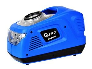 Kompresor mini s baterkou 12V/230V 100W