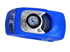 Kompresor mini s baterkou 12V/230V 100W