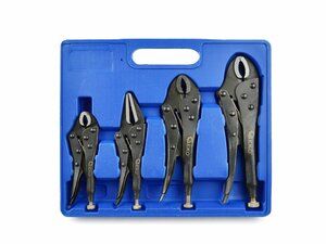 Sada upínacích kleští 125-250mm, 4ks