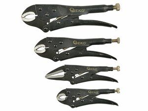 Sada upínacích kleští 125-250mm, 4ks