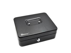 Schránka na peníze s plastovým pořadačem + 2 klíče, 250x200x90mm