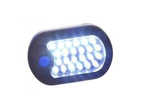 Montážní lampa 24 + 3 LED, háček