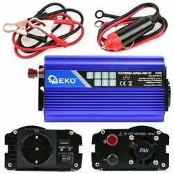 Sinusový měnič napětí 12V/230V 300/600W