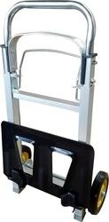 Ruční vozík-rudl, nosnost 90kg 355x240mm, hliníkový skládací, uloženo volně bez krabice