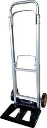 Ruční vozík-rudl, nosnost 90kg 355x240mm, hliníkový skládací, uloženo volně bez krabice