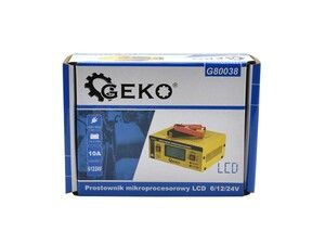Mikroprocesorová nabíječka autobaterií LCD 6/12/24V