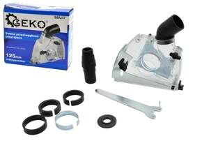 Odsávací kryt průhledný 125mm pro úhlové brusky 115-125mm