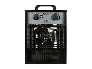Elektrický ohřívač vzduchu s ventilátorem 5kW / Mírně promáčknutý roh