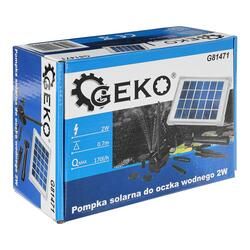 Solární čerpadlo 2W pro zahradní jezírko