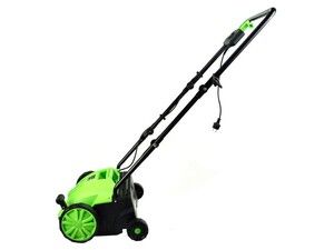 Travní provdušňovač a kultivátor 2v1, elektrický motor