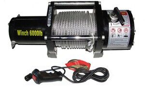 Elektrický lanový naviják 12V 2721Kg 6000lbs