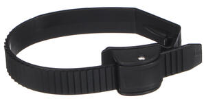 Rychloupínací pásek pro nosič kol na tažné zařízení, délka 38cm, černý - náhradní díl