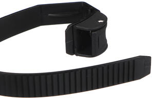 Rychloupínací pásek pro nosič kol na tažné zařízení, délka 38cm, černý - náhradní díl