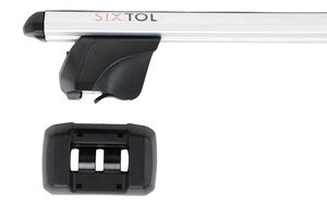 Příčný nosník se zámkem hliníkový ROOF RACK FIX PRO, 120cm, nosnost 90kg