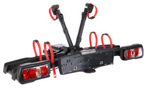 Nosič kol na tažné zařízení E-BIKE 2 PREMIUM - 2 elektrokola, nosnost 60kg, skládací