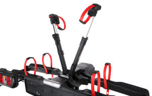 Nosič kol na tažné zařízení E-BIKE 2 PREMIUM - 2 elektrokola, nosnost 60kg, skládací