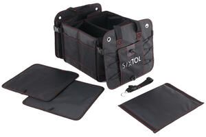 Organizér do kufru auta CAR COMPACT 19 PRO, 19 přihrádek, skládací