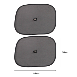 Sluneční clona s přísavkou na boční okno auta CAR SUNSHADE SET 7, 44 x 36 cm, 2ks