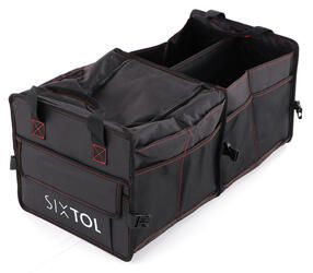 Organizér do kufru auta CAR COMPACT 5L THERMO, 5 přihrádek, velká termotaška, skládací