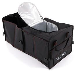 Organizér do kufru auta CAR COMPACT 5L THERMO, 5 přihrádek, velká termotaška, skládací
