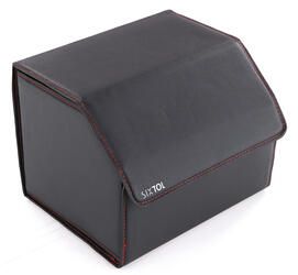 Organizér do kufru auta CAR COMPACT LEATHER M, 1 přihrádka, skládací, s víkem
