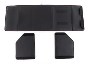 Organizér do kufru auta CAR COMPACT LEATHER M, 1 přihrádka, skládací, s víkem
