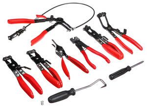 Sada kleští na hadicové spony MECHANIC HOSE CLAMP SET 9