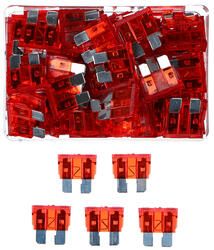 Sada nožových automobilových pojistek MECHANIC FUSE SET 10A, 100ks