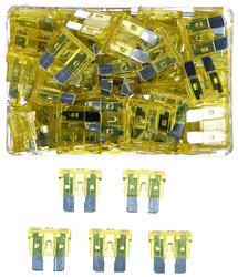 Sada nožových automobilových pojistek MECHANIC FUSE SET 20A, 100ks