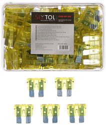 Sada nožových automobilových pojistek MECHANIC FUSE SET 20A, 100ks