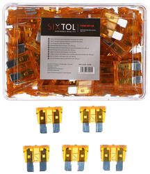 Sada nožových automobilových pojistek MECHANIC FUSE SET 5A, 100ks