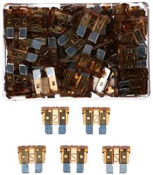 Sada nožových automobilových pojistek MECHANIC FUSE SET 7,5A, 100ks