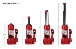 Hydraulický zvedák panenka SX BOTTLE JACK 6T